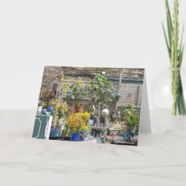Garden från Rochdale-kanalen Tack Kort