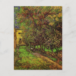 Garden från sjukhuset Saint-Paul av van Gogh Vykort