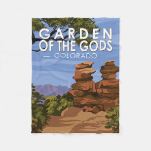 Garden från Vintagen Gods Colorado Fleecefilt