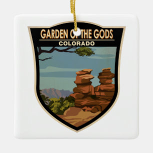 Garden från Vintagen Gods Colorado Julgransprydnad Keramik