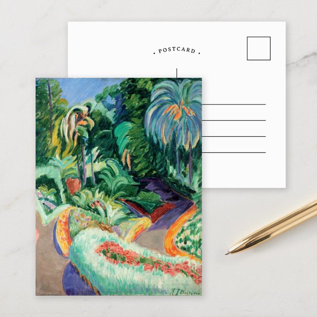 Garden | Francisco Iturrino Vykort (Skapare uppladdad)