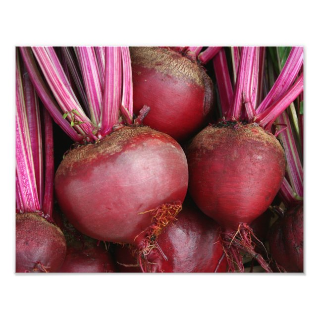 Garden Fresh Bunch Beets Fototryck (Framsidan)
