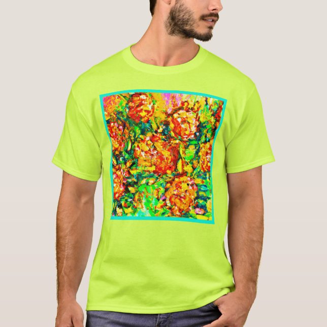 Garden Fresh Mönster Art T Shirt (Framsida)