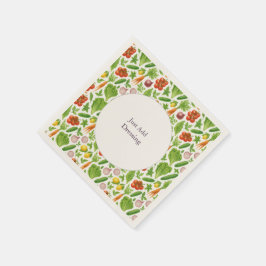Garden-Fresh Summer Pink  Pappersservett