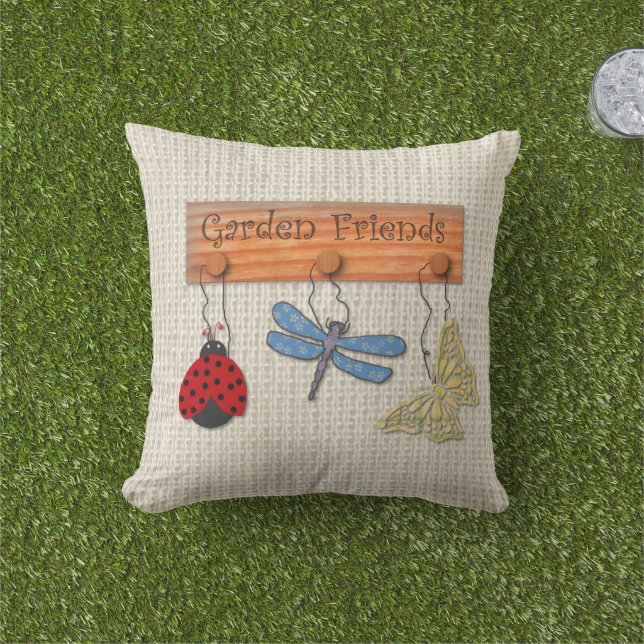 Garden Friends Exdoor Pillow Kudde (Gräs)