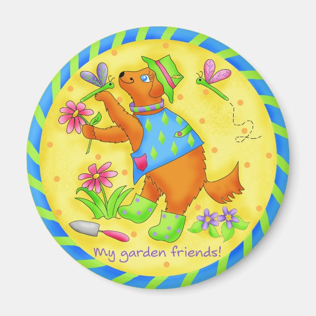 Garden Friends Magnet (Framsidan)
