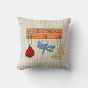 Garden Friends Pillow Kudde