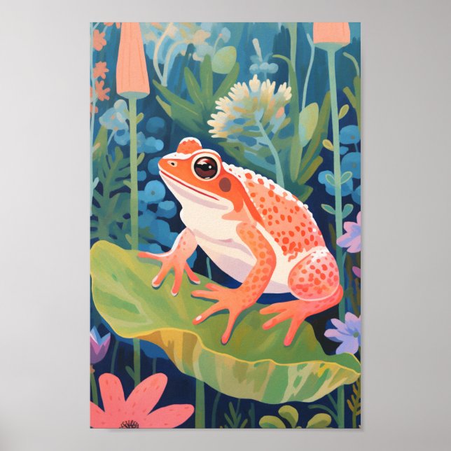 Garden Frog Poster (Framsidan)