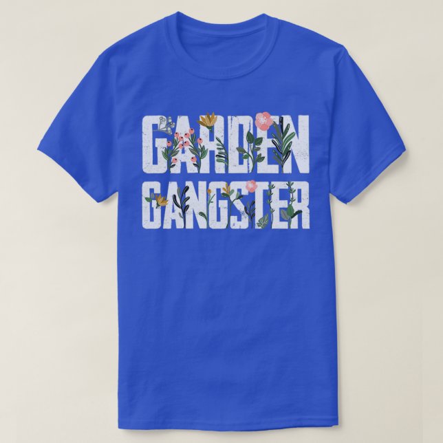 Garden Gangster Gardening Farmer Plant Nature Fan T Shirt (Design framsida)