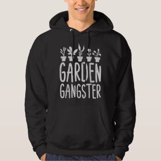 Garden Gangster Plant Älskare Gardener Manar Hoodie