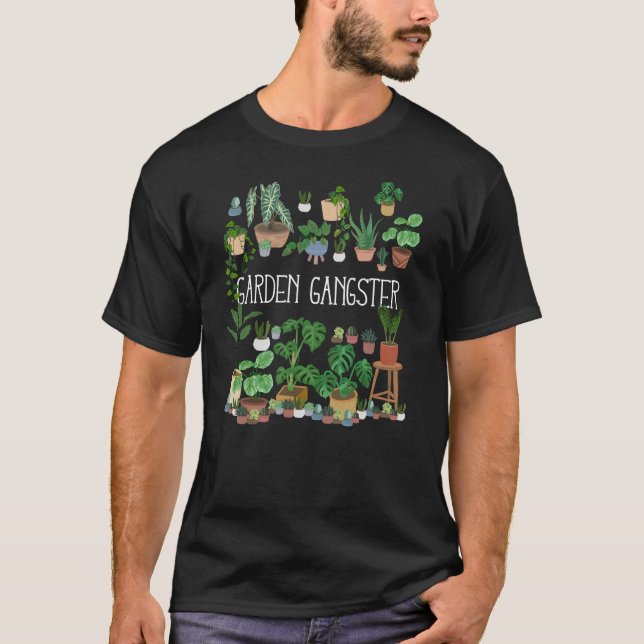 Garden Gangster T Shirt (Framsida)