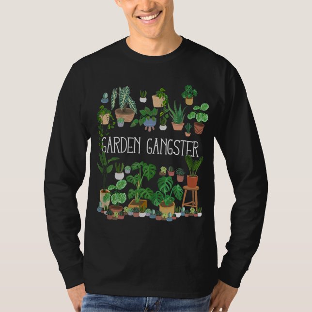 Garden Gangster T Shirt (Framsida)