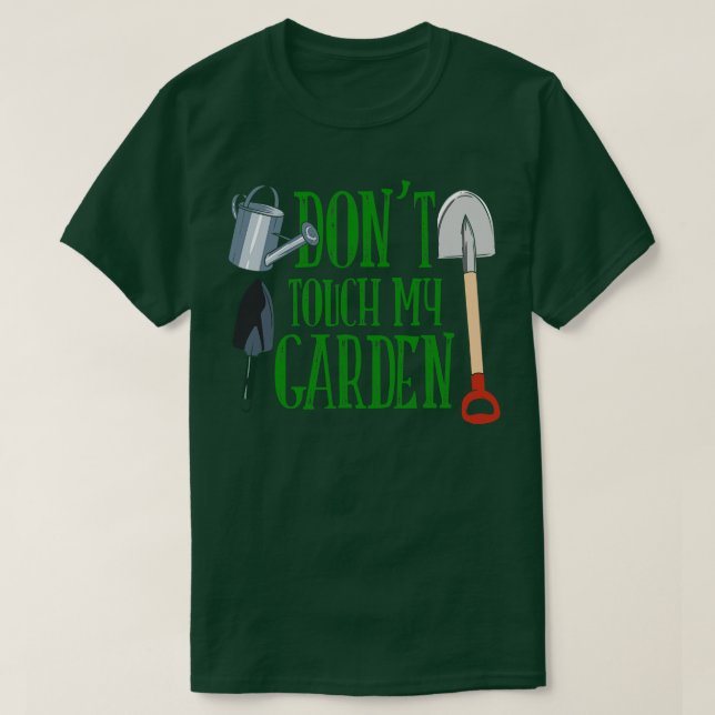 Garden Gardener  T Shirt (Design framsida)