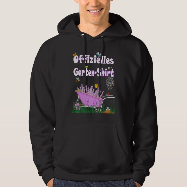 Garden gardening hobby gardeners insects hoodie (Framsida)
