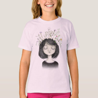 Garden Girl Barn T-shirt