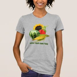 Garden Girl Grow Food/Vegetable Fruit T Shirt