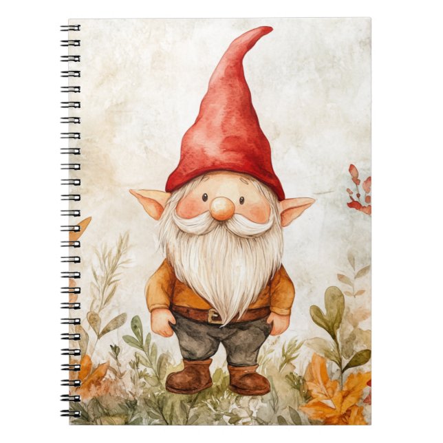 Garden Gnome Anteckningsbok (Framsidan)