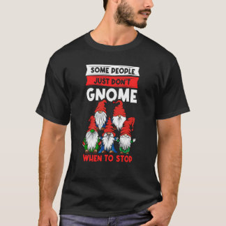 Garden Gnome Gardening Dwarf & Lawn Gnome T Shirt