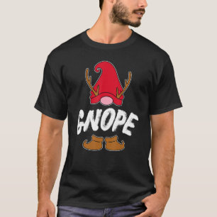 Garden Gnome Gnope Tomte Scandinavian Sverige Nope T Shirt