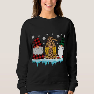 Garden Gnome jul Leopard Play Matching Fami T Shirt