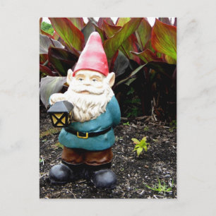 Garden Gnome Vykort