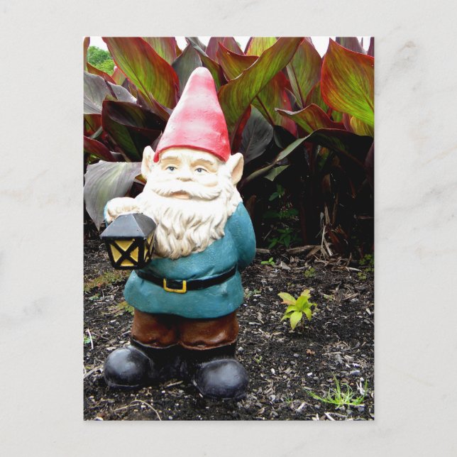 Garden Gnome Vykort (Framsida)