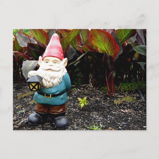Garden Gnome Vykort (Framsida)