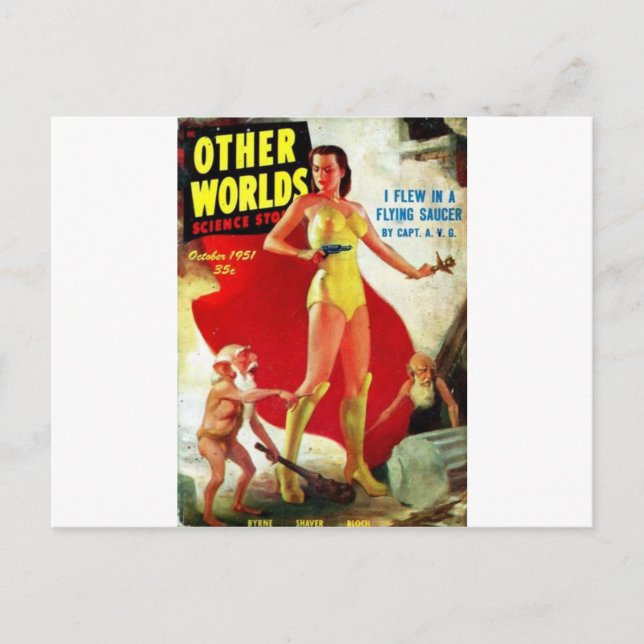 Garden Gnomes vid stranden Vykort (Framsida)