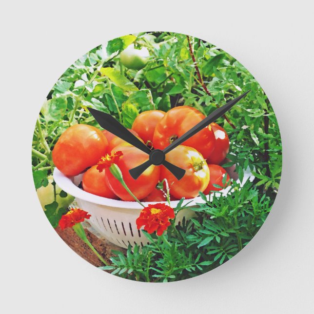 Garden Goodies Rund Klocka (Framsida)