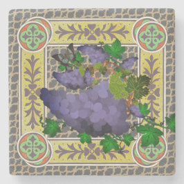 Garden Grapes bland Trellis Stenunderlägg