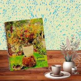 Garden Greenery Centerpart Watercolor Gardener
