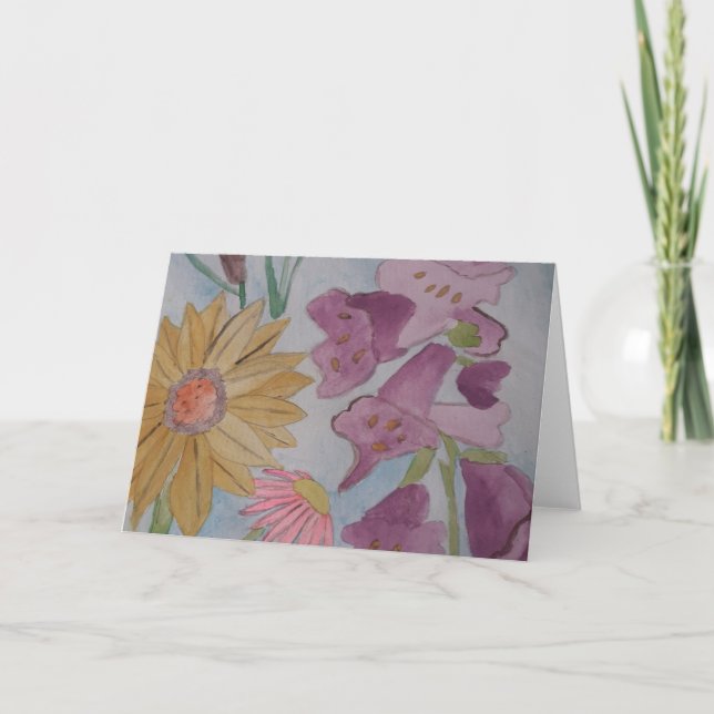 Garden Greeting Card för engelska Kort (Framsida)