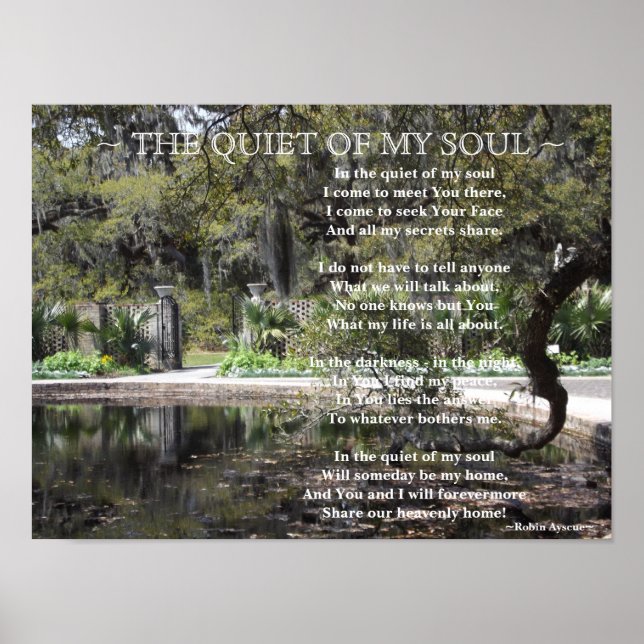 GARDEN GRIND DIKT POSTER (Framsidan)