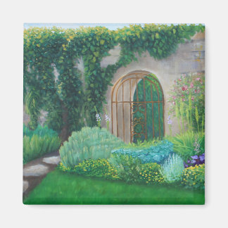 Garden Grind, Engelska Garden—Fridge Magnet