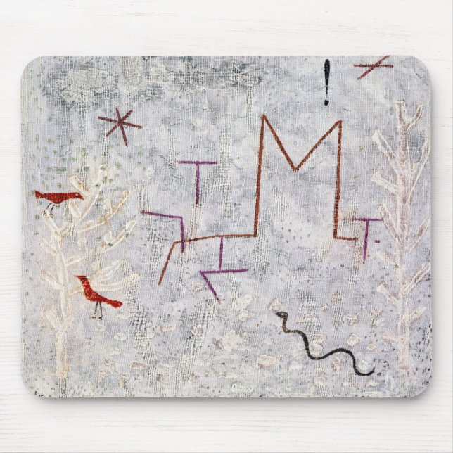 Garden grind K (1932) från Paul klee Musmatta (Framsidan)