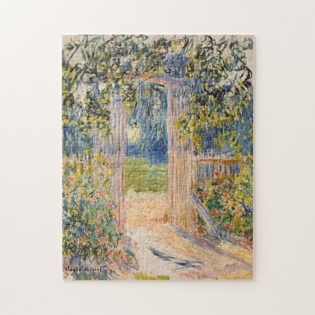 Garden Grind Monet Fine Art Pussel (Vertikal)