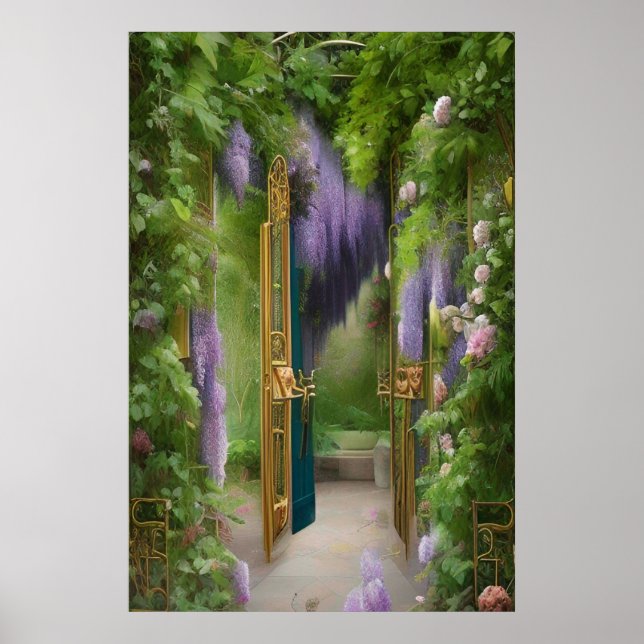 Garden Grind och Wisteria Poster (Framsidan)