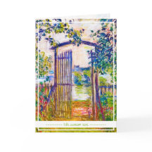 Garden Grind vid Vetheuil Claude Monet vibrerar