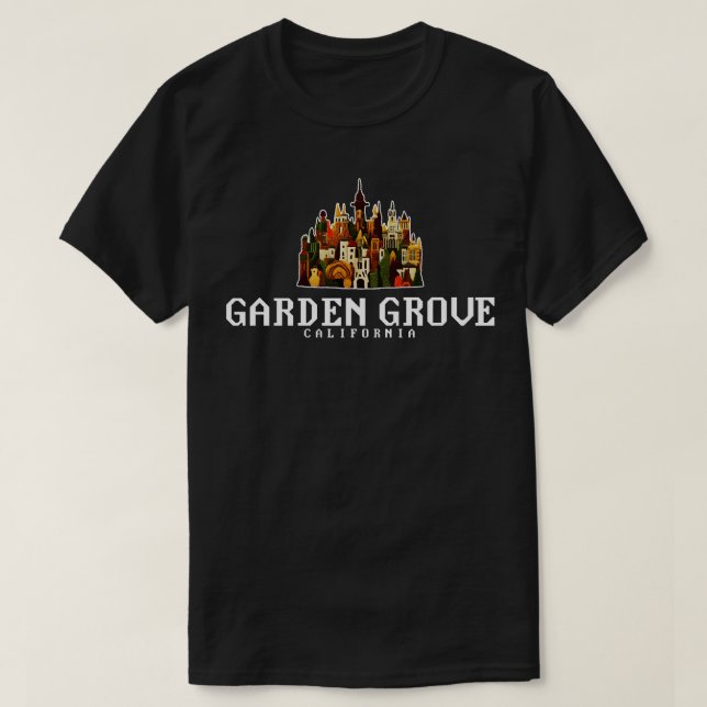Garden Grove California T Shirt (Design framsida)