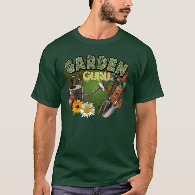 Garden Guru Tee Shirt (Framsida)