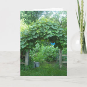 Garden Hälsning Kort