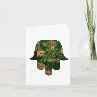 Garden Hamsa Balloon Painting Studio Art Helgkort