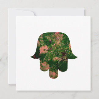 Garden Hamsa Balloon Painting Studio Art Julkort