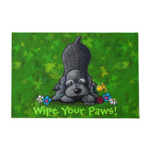 Garden Helper Cocker Spain Doormat