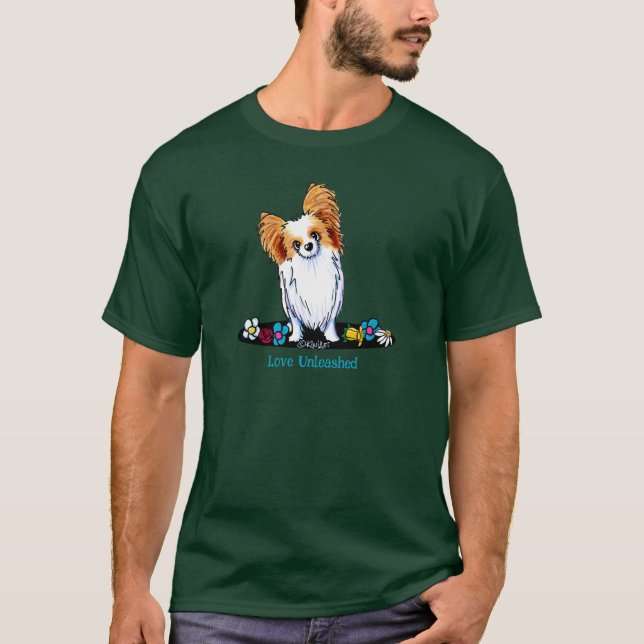 Garden Helper Papillon T Shirt (Framsida)