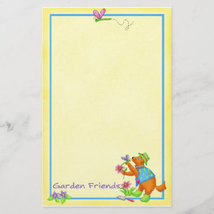 Garden Hund "Garden Friends" Stationeri Brevpapper