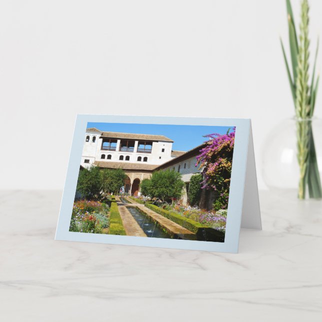 Garden i Alhambra Kort (Framsida)
