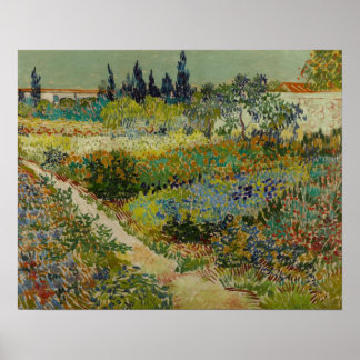 Garden i Arles (1888) från Van Gogh Poster