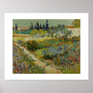 Garden i Arles (1888) från Van Gogh Poster