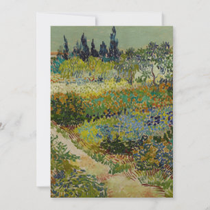 Garden i Arles av Vincent Van Gogh